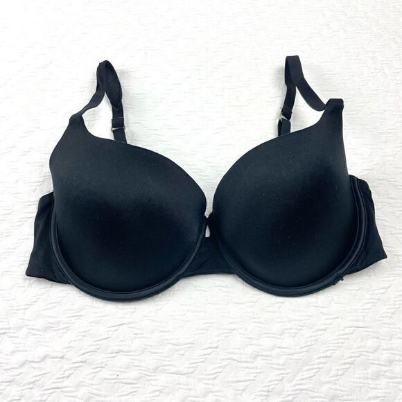 BUY 1 GET 1 FREE Gilligan & O’Malley 36D black demi full coverage comfortable ev - Picture 1 of 10